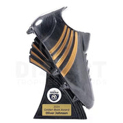 Powerstrike Football Black Boot Trophy