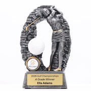 Trailblazer Golf Female Trophy