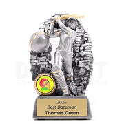Impact Cricket Batter Male Trophy