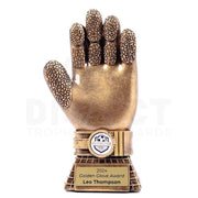 Golden Glove Football Trophy