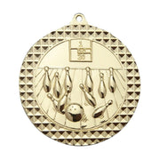 Checkered Tenpin Medal