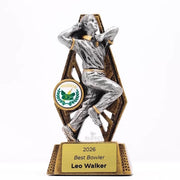 Cynex Cricket Bowling Trophy