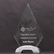 Spectra Arrowhead Glass Trophy