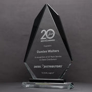 Equess Glass Arrowhead Trophy
