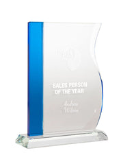 Edgeture Rectangle Glass Trophy