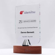 Lucent Glass Blade Colour Trophy