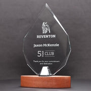 Lucent Glass Arrowhead Trophy