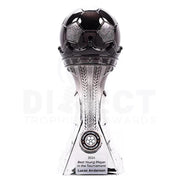 Fastball Football Silver Black Trophy