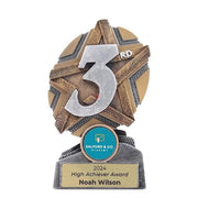 Surgestar Third Place Trophy
