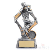 Flag Cricket Bowler