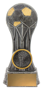 GEM Antique Silver Soccer Trophy