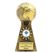 Atlas Globe Map Trophy