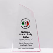 Torgo Acrylic Red Colour Trophy
