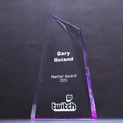 Torgo Acrylic Purple Trophy