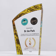 Nocta Gold Acrylic Colour Trophy