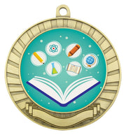 Eco Scroll Genius Medal