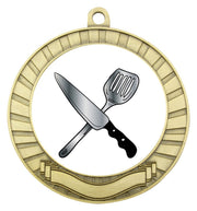 Eco Scroll Cooking Medal