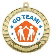Eco Scroll Teamwork Medal