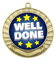 Eco Scroll Well Done Medal