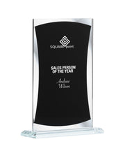 Silvershift Rectangle Glass Trophy