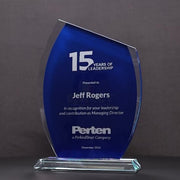 Riposte Blue Crystal Trophy