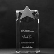 Focus Star Crystal Trophy
