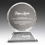 Polaris Sphere Crystal Trophy