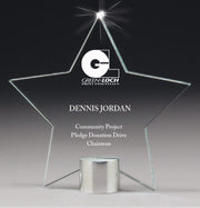North Star Glass Trophy