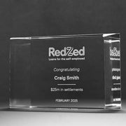 Vista Crystal Trophy