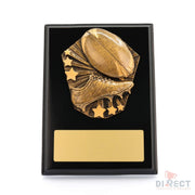 Cosmos Rugby Black Plaque