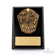 Cosmos Track & Field Black Plaque