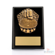 Cosmos Martial Arts Black Plaque