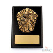 Cosmos American Football Black Plaque