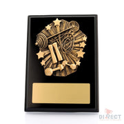 Cosmos Fitness Black Plaque