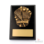 Cosmos Lacrosse Black Plaque