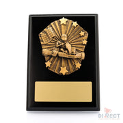 Cosmos Go Kart Black Plaque