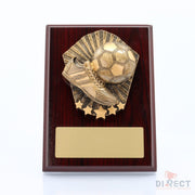 Cosmos Futsal Indoor Mahogany Plaque