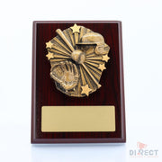 Cosmos Baseball Mahogany Plaque