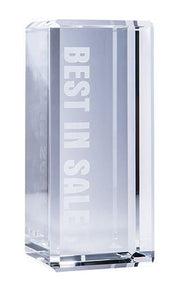 Crystal Clarity Rectangle Trophy