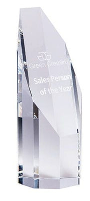 Crystal Clarity 8 Side Trophy