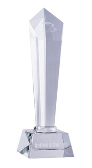 Crystal Polygon Tower Trophy