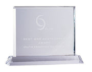 Crystal Rectangle Trophy