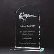 Gateway Arch Glass Trophy