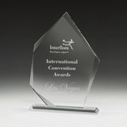 Value Peak Glass Trophy