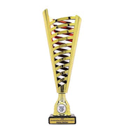 Crenelle Gold Red Cup