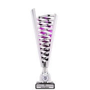 Crenelle Silver Purple Cup