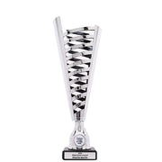 Crenelle Silver Black Cup