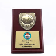 Metnox Basketball Plaque Trophy