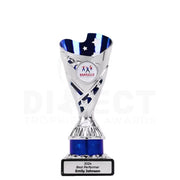 Gallcade Silver Blue Cup