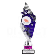 Starfinder Silver Purple Trophy